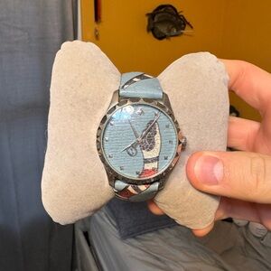Gucci Blue Snake Watch